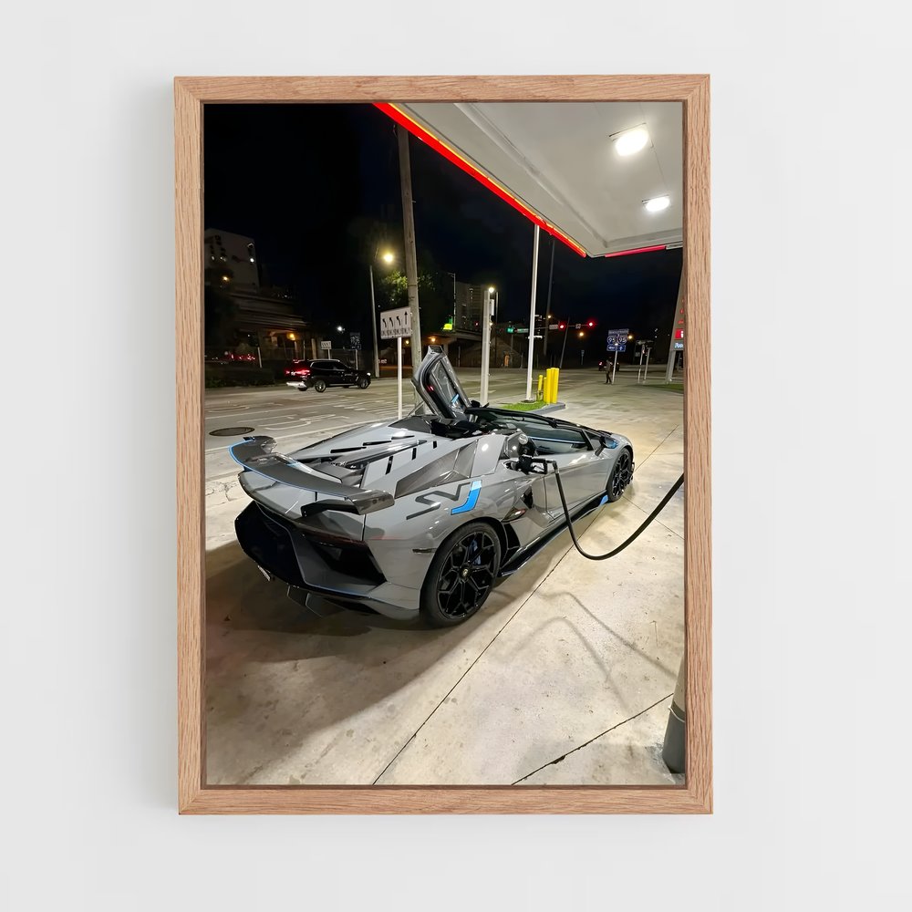 Poster Essence d'Aventador – affiche Lamborghini (vue 4)